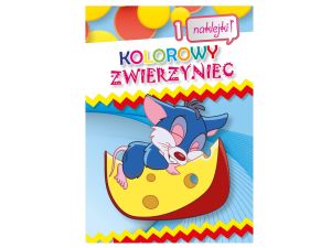 KOLOROWANKA KOLOROWY ZWIERZYNIEC 1 MYSZKA MD