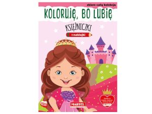 KOLOROWANKA KOLORUJĘ BO LUBIĘ. KSIĘŻNICZKI MARTEL