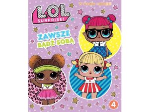 KOLOROWANKA KSIĄŻECZKA LOL SURPRISE Z NAKLEJKAM 4