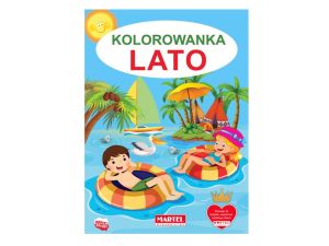 KOLOROWANKA LATO 32 STRONY MARTEL