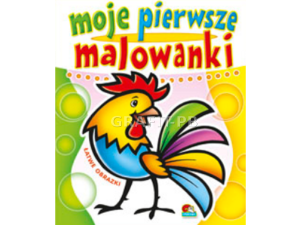 KOLOROWANKA MOJE PIERWSZE MALOWANKI 041 KRZESIEK