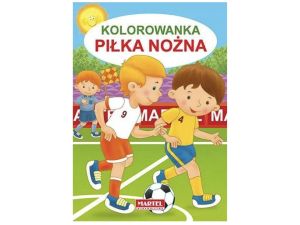 KOLOROWANKA PIŁKA NOŻNA 32 STRONY MARTEL