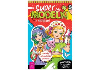 KOLOROWANKA PRZYJACIÓŁ ZWIERZĄT. SUPERMOD Z NAKLEJ