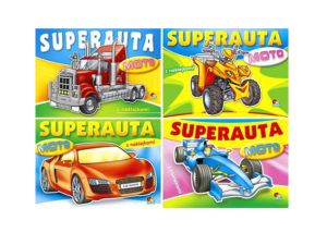 KOLOROWANKA SUPER AUTA 038 KRZESIEK