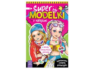 KOLOROWANKA SZALONEJ DZIEWCZYNKI. SUPERMOD Z NAKLE