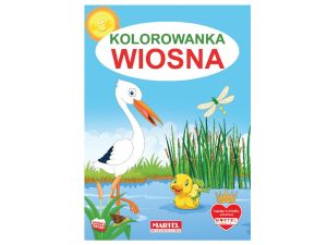 KOLOROWANKA WIOSNA  MARTEL