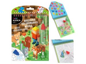 KOLOROWANKA WODNA MAGICZNA WIELORAZOWA  K GAME KIDEA