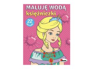 KOLOROWANKA WODNA MALUJEMY WODĄ KSIĘŻNICZKI MOREX