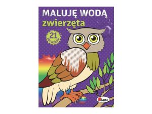 KOLOROWANKA WODNA MALUJEMY WODĄ ZWIERZĘTA MOREX