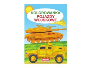 KOLOROWANKA WOJSKOWE POJAZDY MARTEL