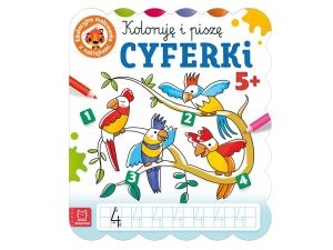 KOLORUJĘ I PISZĘ CYFERKI.