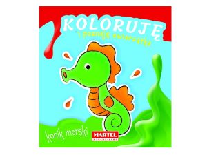 KOLORUJĘ I POZNAJĘ ZWIERZĘTA - KONIK MORSKI MARTEL