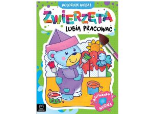 KOLORUJĘ WODĄ. ZWIERZĘTA LUBIĄ PRACOWAĆ MAL. WODNA