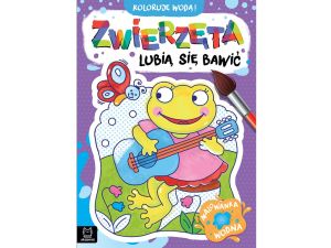 KOLORUJĘ WODĄ ZWIERZĘTA LUBIĄ SIĘ BAWIĆ MAL. WODNA