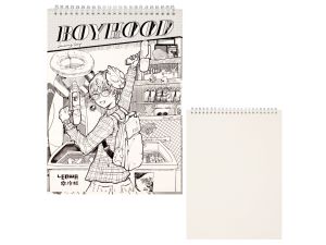 KOŁOSZKICOWNIK A4 50K MANGA 1 INCOOD