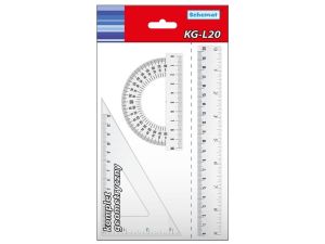 KOMPLET GEOMETRYCZNY 1614 KG-L20 3 ELEMENTY DUŻY