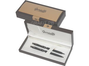 KOMPLET STRETTO OŁÓWEK + DŁUGOPIS CZARNY 830469