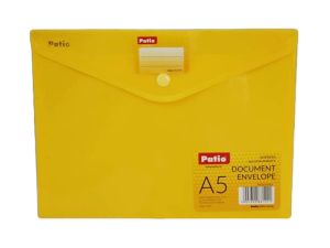KOPERTA A5 Z IDENTYFIKATOREM ŻÓŁTA PAT3139/N/06