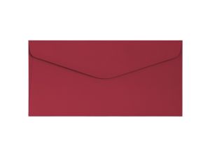 KOPERTA DL GŁADKI CZERWONY 120G/M2 10SZT GALERIA PAPIERU