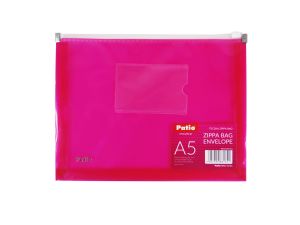 KOPERTA ZIPPA BAG A5 ZAMEK RÓŻOWA PATIO