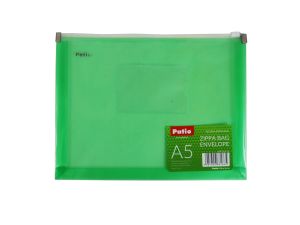 KOPERTA ZIPPA BAG A5 ZIELONA PAT3119/15