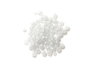 KORALE 10MM BIAŁE PEREŁKI  K10BB
