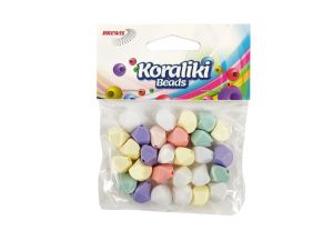 KORALIKI AKRYLOWE MIX KOL. PASTEL KZ8 BREWIS