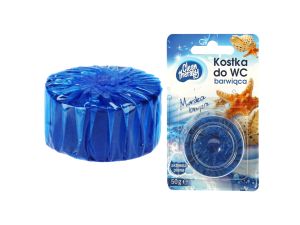KOSTKA BARWIĄCA DO WC 50G MORSKA BRYZA RAVI