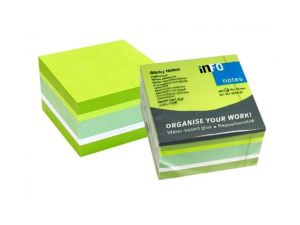 KOSTKA  FLUO BAZYLIA 75MM X 75MM  450 K TRES