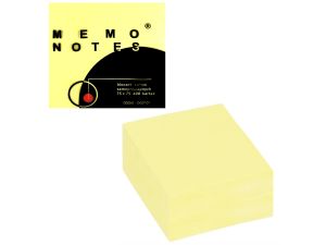KOSTKA MEMO NOTES 75/75/400  ZÓŁTY NSKZ