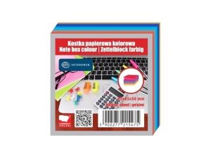 KOSTKA PAPIER KOLOR 8,5X8,5X5,0 INTERDRUK