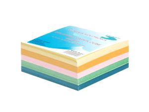 KOSTKA  TRES KOLOROWA NIEKLEJONA 85MMX85MM