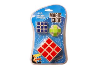 KOSTKI MAGICZNE ŁAMIGŁÓWKI 3 SZT 6873