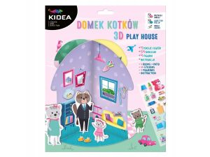 KREATYWNY DOMEK 3D DLA KOTKA KIDEA