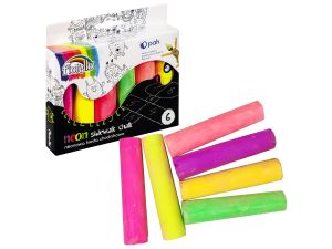 KREDA CHODNIKOWA NEONOWA GR-F06N 6 KOL.