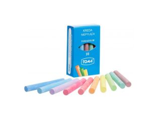 KREDA SZKOLNA KOLOROWA 10 SZT OM-81201 TOMA