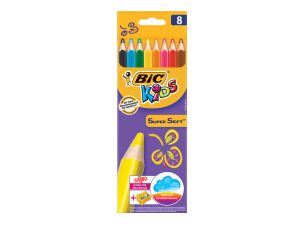 KREDKI BIC KIDS SUPER SOFT 8 KOLORÓW