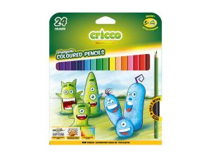 KREDKI CRICCO TRÓJKĄTNE 24 KOLORÓW 