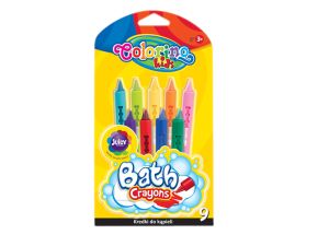 KREDKI DO KĄPIELI 9 KOLORÓW COLORINO