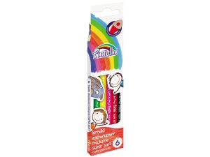 KREDKI FIORELLO SUPER SOFT 6 KOLORÓW TRÓJKĄTNE