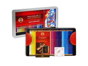 KREDKI POLYCOLOR 3827 72 KOLORY METAL KOH-IN-NOOR