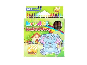 KREDKI ŚWIECOWE 8924 24 KOLORY PREMIUM