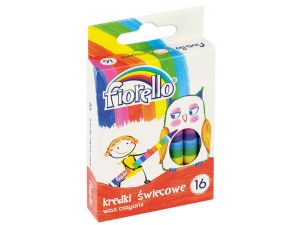 KREDKI ŚWIECOWE FIORELLO 16 KOLORÓW 170-1385