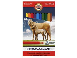 KREDKI TRIOCOLOR 3144 24 KOLORY