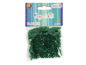 KRYSZTAŁKI MT-7769 ZIELONE 5MM 15G ALIGA