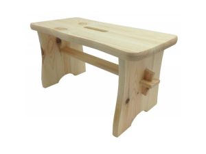 KRZESEŁKO DREWNIANE 39X18,5X21 540-109 