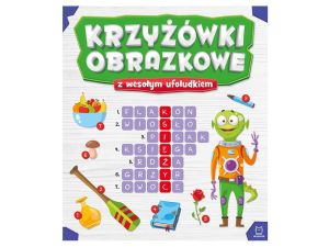 KRZYŻÓWKI OBRAZKOWE Z WESOŁYM UFOLUDKIEM