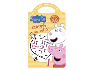 KSIĄŻECZKA PEPPA PIG ZAKRĘCONE LABIRYNTY