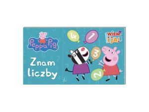 KSIĄŻECZKA PEPPA PIG ZNAM LICZBY WIEM I JA
