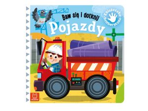KSIĄŻECZKA SENSORYCZNA BAW SIĘ I DOTKNIJ POJAZDY